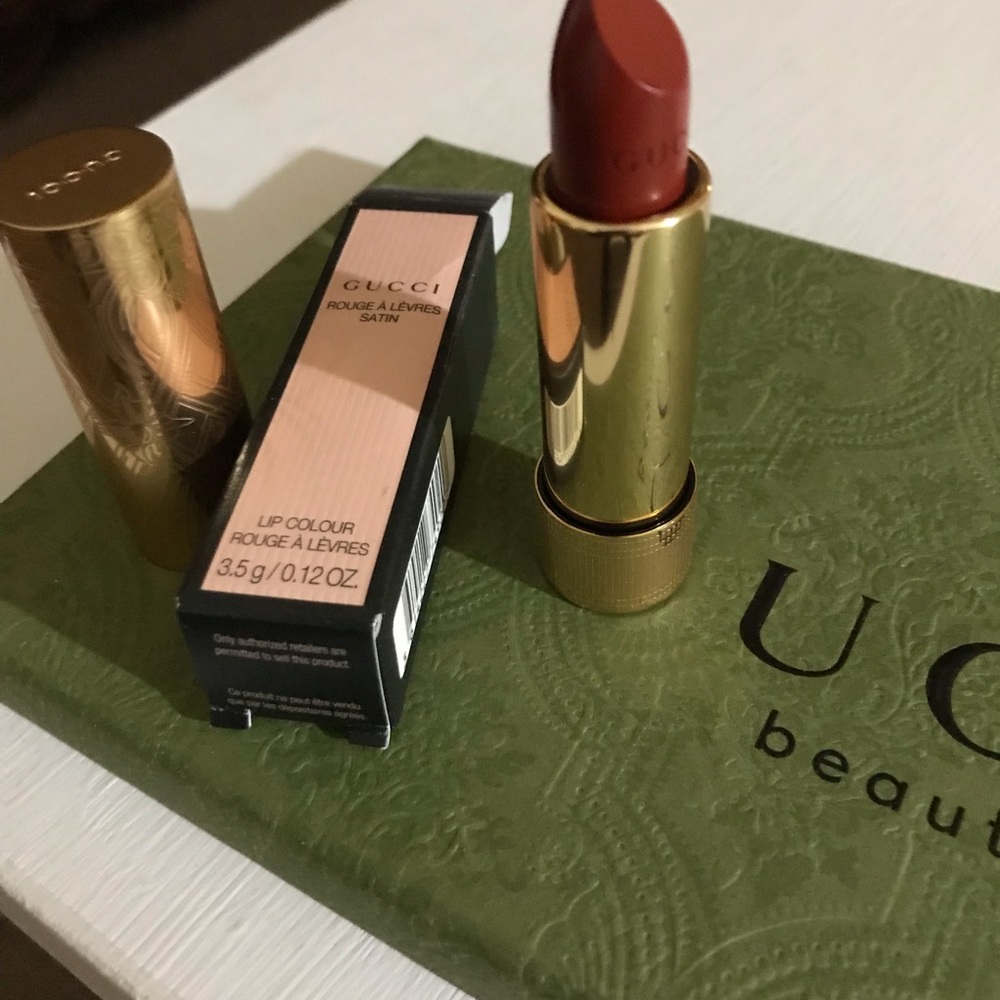 Gucci lipstick Janet Rust NEW